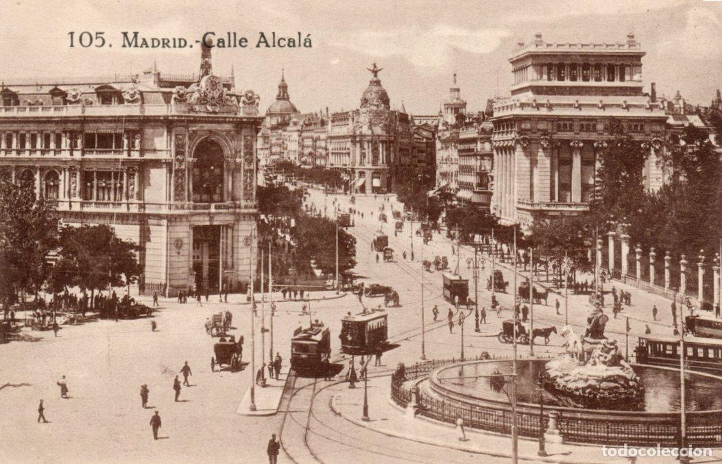 Postales: BONITA POSTAL - MADRID - CALLE ALCALA - GRAFOS