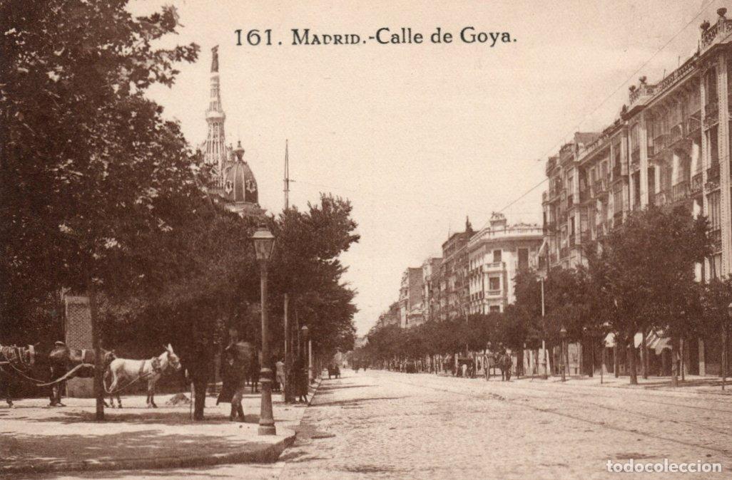 Postales: BONITA POSTAL - MADRID - CALLE DE GOYA - GRAFOS