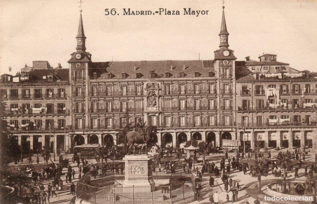 Cartoline: BONITA POSTAL - MADRID - PLAZA MAYOR - GRAFOS