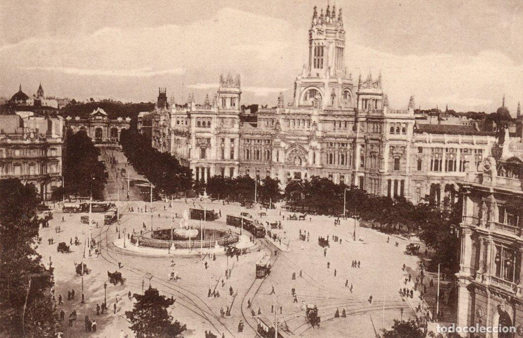 Cartoline: BONITA POSTAL - MADRID - PLAZA DE CASTELAR - GRAFOS