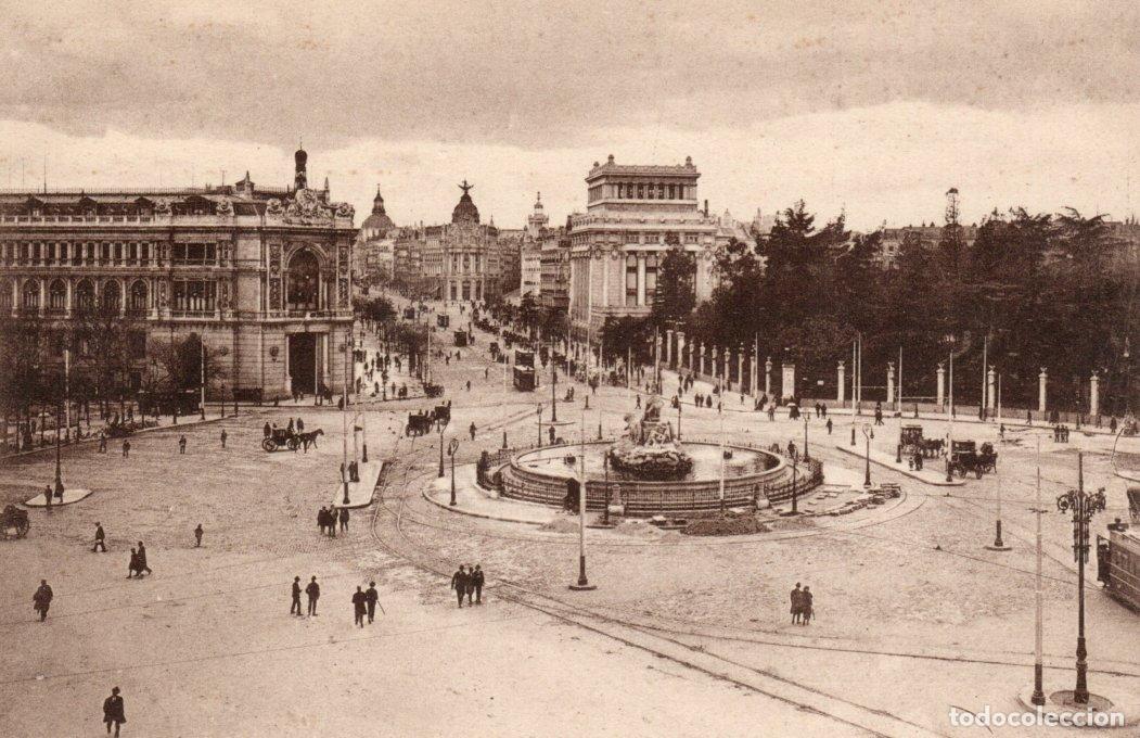 Cartoline: BONITA POSTAL - MADRID - PLAZA DE CASTELAR - GRAFOS