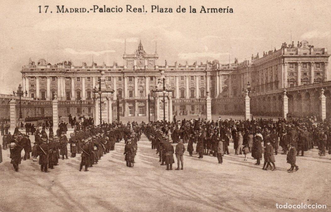 Cartoline: BONITA POSTAL - MADRID - PALACIO REAL - PLAZA DE LA ARMERIA - GRAFOS