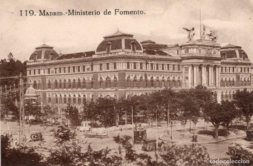 Postais: BONITA POSTAL - MADRID - MINISTERIO DE FOMENTO - GRAFOS