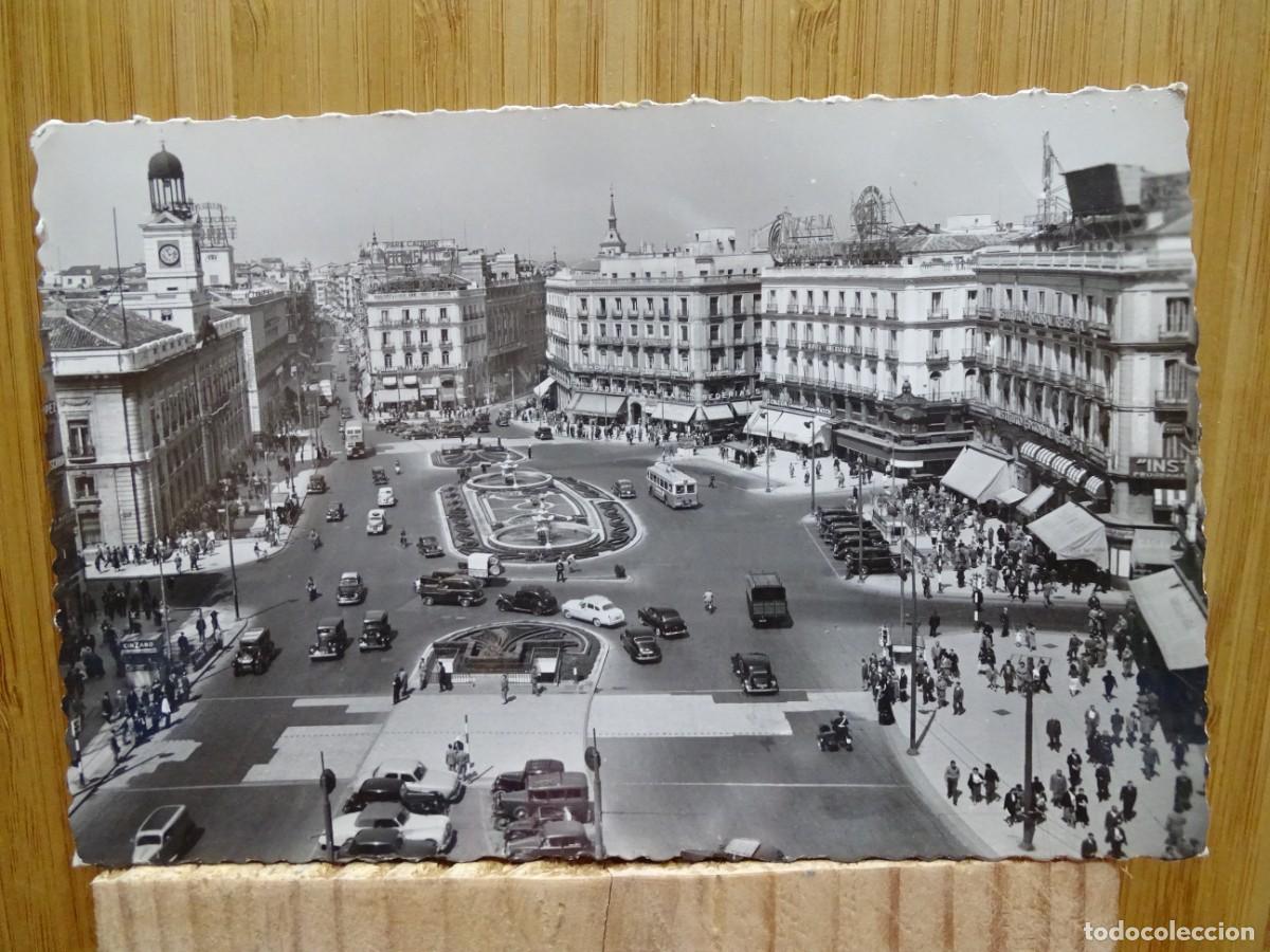 Cartoline: TARJETA POSTAL.MADRID. PUERTA DEL SOL.