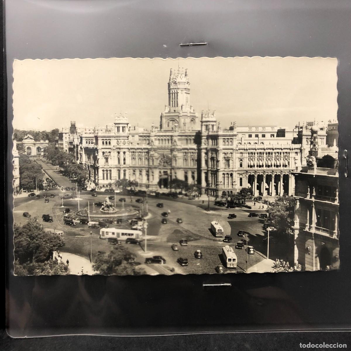 Postales: POSTAL - MADRID - PLAZA DE LA CIBELES Y PALACIO DE COMUNICACIONES - 16 - GARC&Iacute;A GARRABELLA / 834