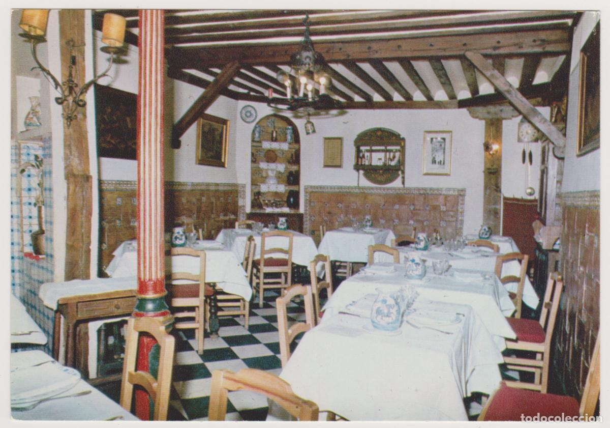 Postales: TARJETA POSTAL - MADRID - RESTAURANTE BOTIN - COMEDOR DEL PRIMER PISO - HAUSER Y MENET