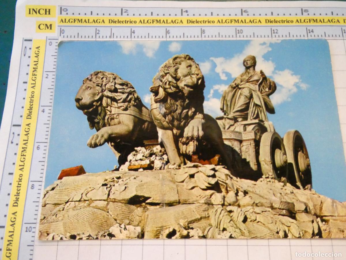 Cartes Postales: POSTAL DE MADRID. A&Ntilde;O 1967. ESTATUA DE LA CIBELES. 217 ALCAL&Aacute;. 2875