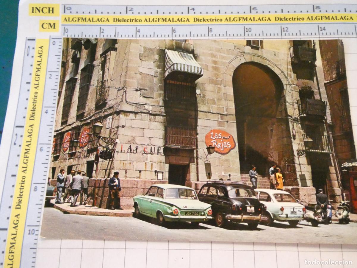 Postais: POSTAL DE MADRID. A&Ntilde;O 1968. ARCO CUCHILLEROS. COCHES FORD CORTINA MARK 1. MOTO VESPA 2877