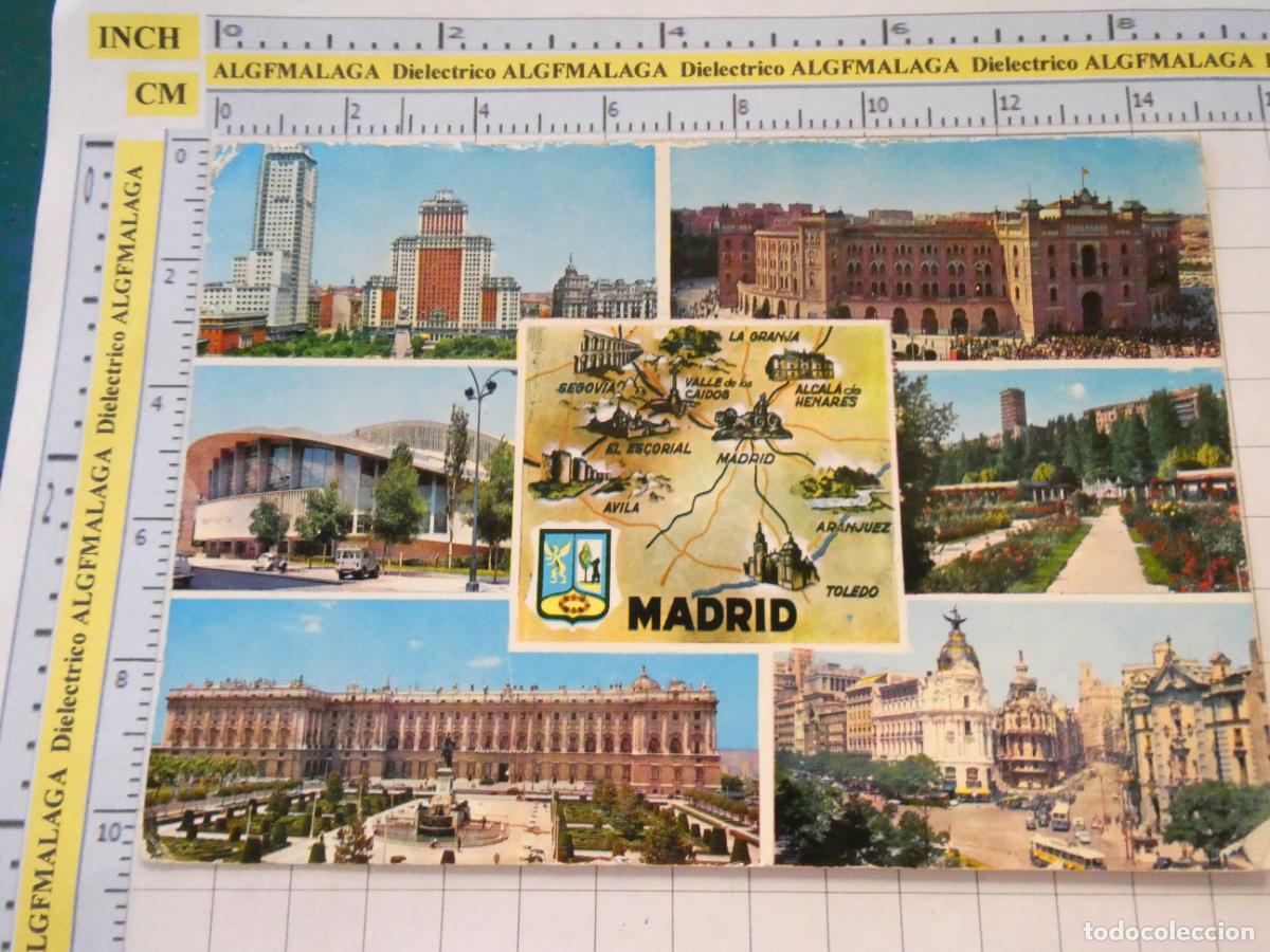 Postcards: POSTAL DE MADRID. A&Ntilde;O 1963. VISTAS 137 BEASCOA 2882