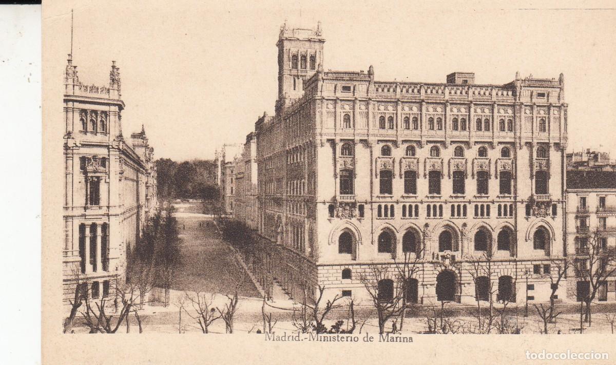 Postcards: POSTAL MADRID - MINISTERIO DE MARINA