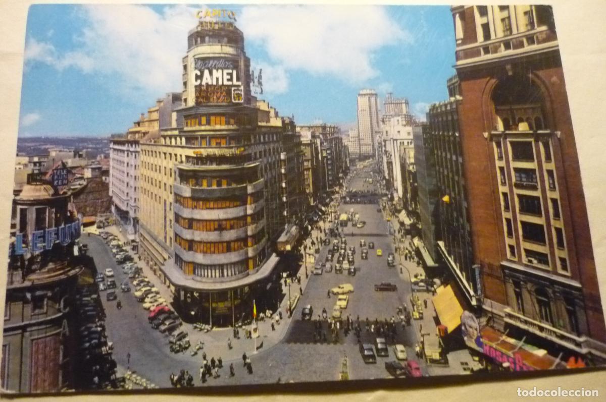 Postais: postal madrid edif caitol av j.antonio circulada