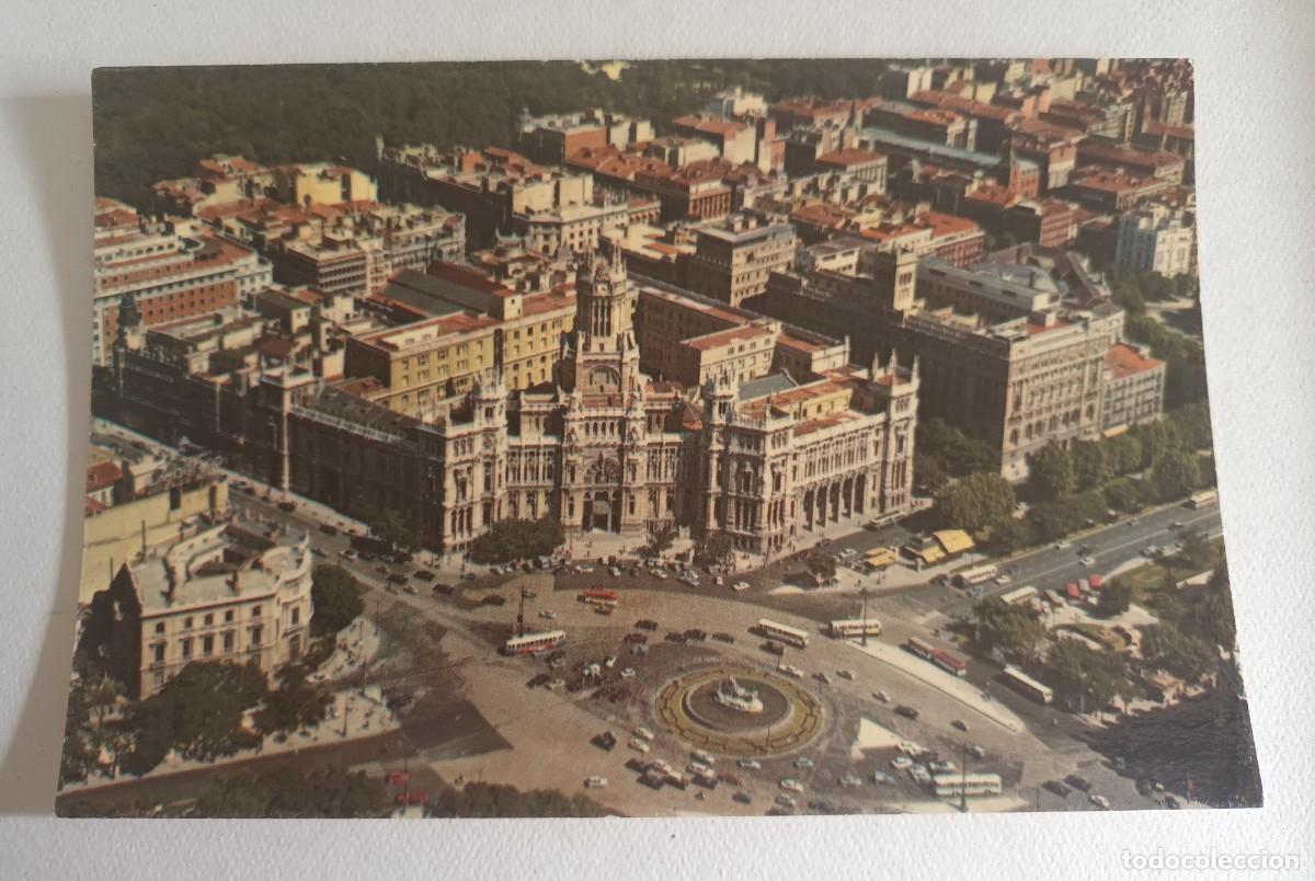 Postcards: MADRID. VISTA AEREA DE LA CIBELES (1967) - EDITORIAL PUEYO
