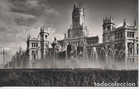 Postales: MADRID SIN ESCRIBIR PLAZA DE CIBELES