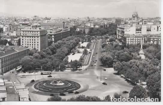 Postales: MADRID SIN ESCRIBIR NEPTUNO Y PASEO DEL PRADO