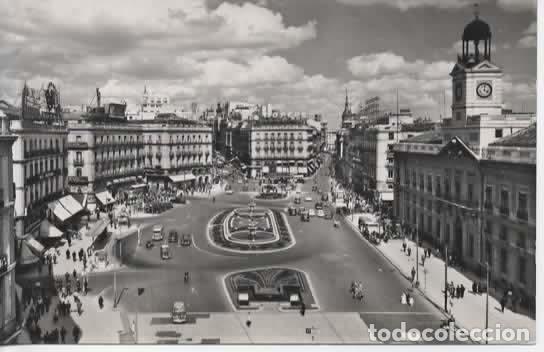 Postales: MADRID SIN ESCRIBIR PUERTA DELL SOL
