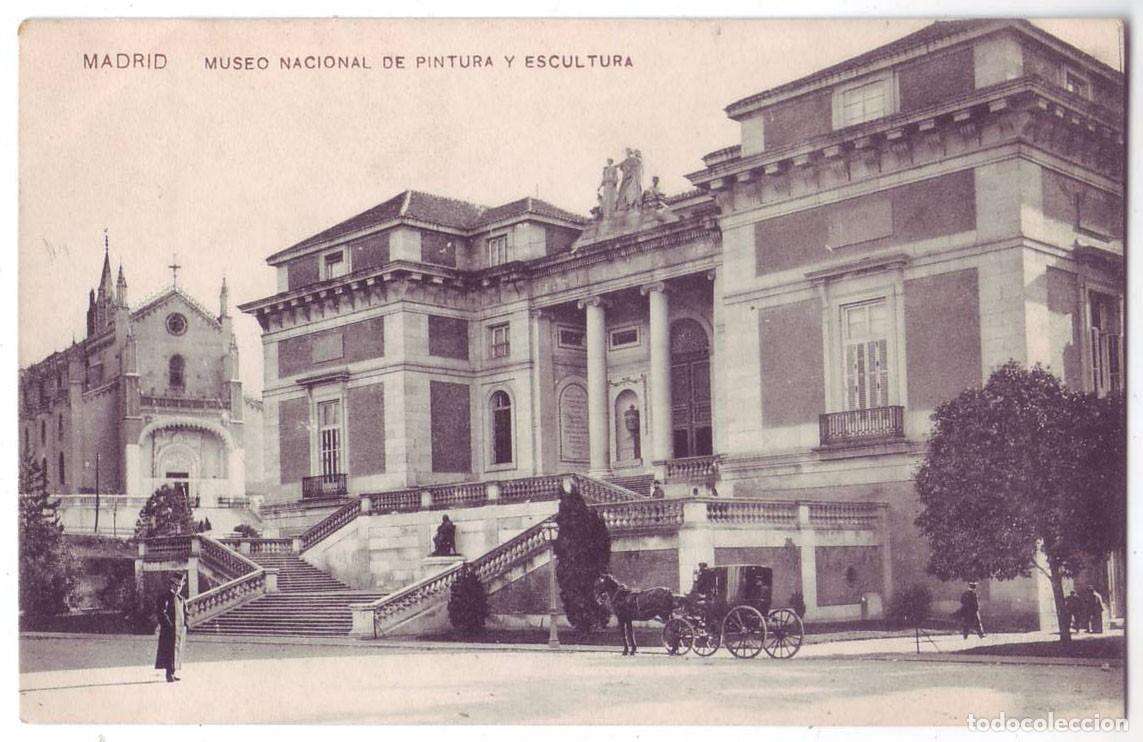 Postales: Madrid: Museo Nacional de Pintura y Escultura. No consta editor. No circulada (A&ntilde;os 10)