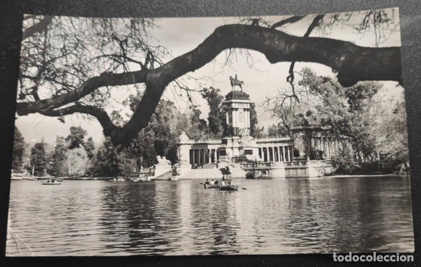 Postcards: MADRID, ESTANQUE EL RETIRO, POSTAL ANTIGUA