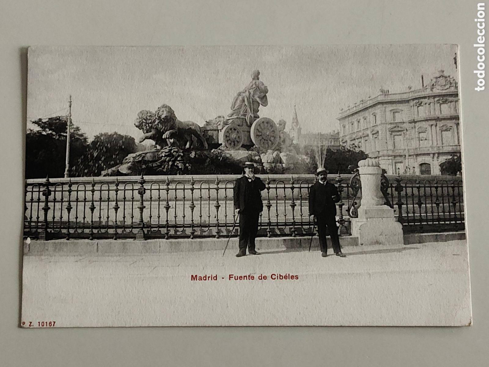 Postales: Tarjeta postal Madrid Fuente de Cibeles P.Z. 10167 Photoglob dorso sin dividir