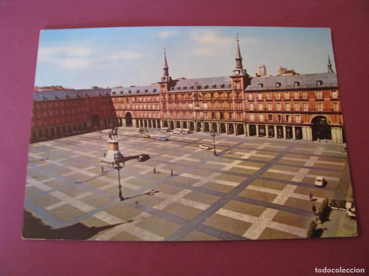 Postales: POSTAL DE MADRID. PLAZA MAYOR. POSTALES ALCALA. CIRCULADA 1981