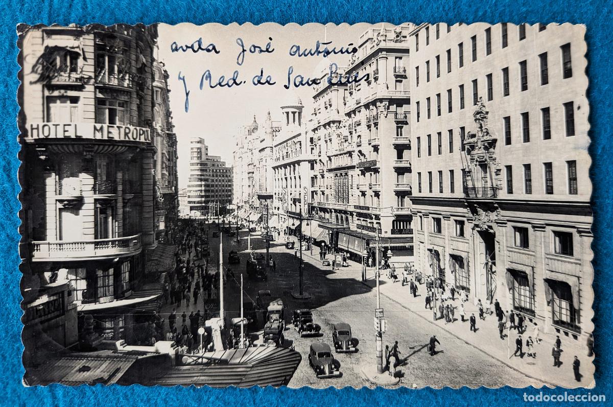 Postales: RW POSTAL MADRID VISTA PARCIAL DE LA AVENIDA DE JOSE ANTONIO P2067