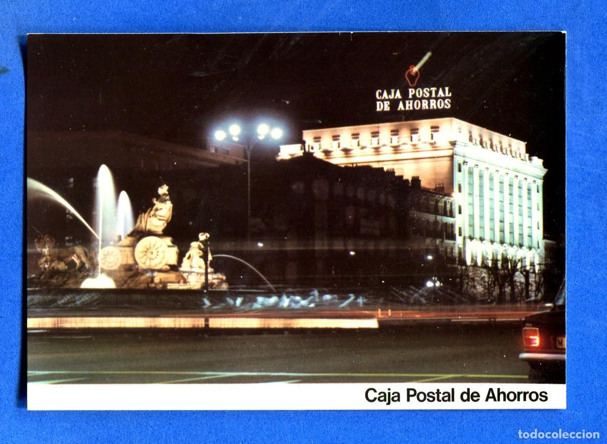 Postales: POSTAL SIN CIRCULAR NUEVO EDIFICIO CASA POSTAL DE AHORROS MADRID