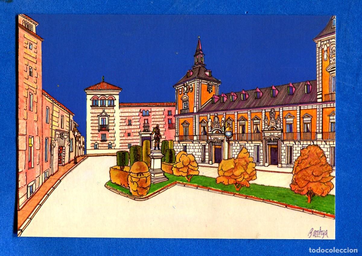 Postales: POSTAL SIN CIRCULAR MADRID 421 PLAZA DE LA VILLA EDITA SILEX