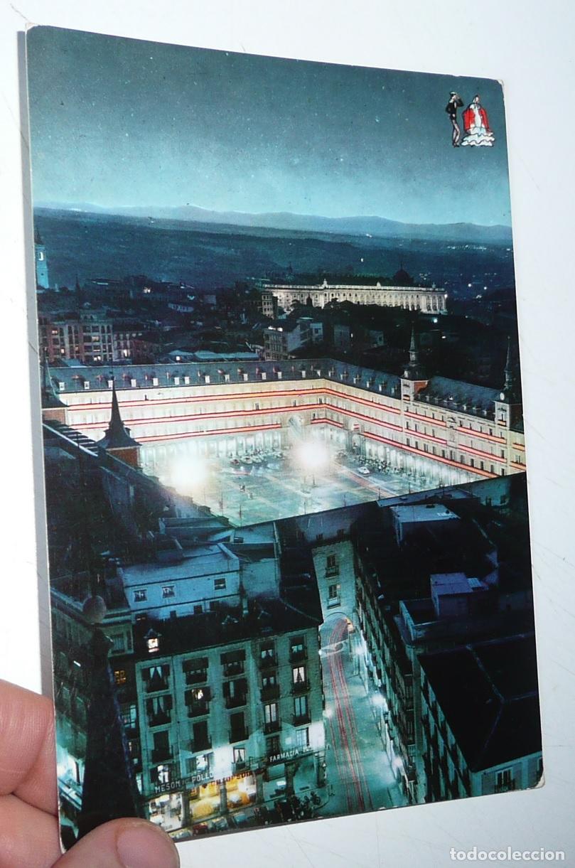 Postales: Postal de Madrid N&ordm; 166 Plaza Mayor. Beascoa. Circulada en 1968.