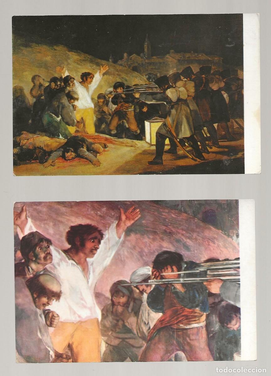 Postales: 2 POSTALES - LOS FUSILAMIENTOS DEL 3 DE MAYO - MUSEO DEL PRADO - MADRID - SIN CIRCULAR