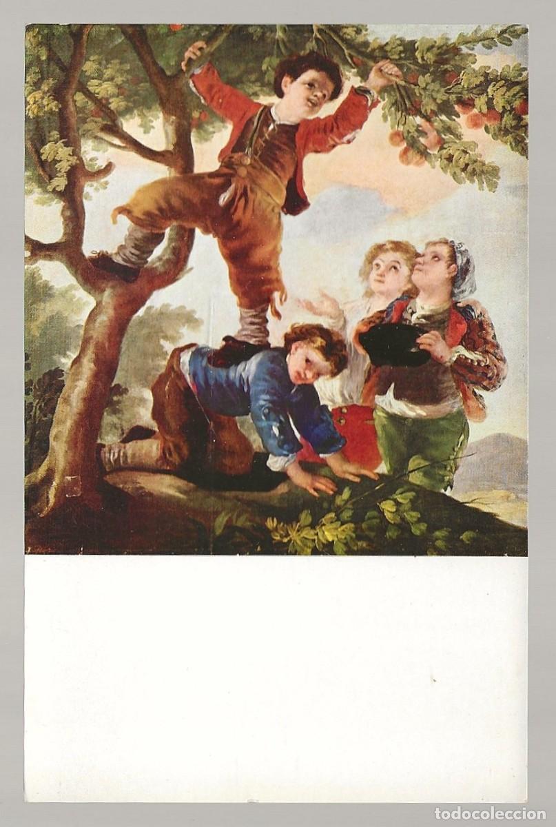 Postales: POSTAL - MUCHACHOS COGIENDO FRUTA - MUSEO DEL PRADO - MADRID - SIN CIRCULAR