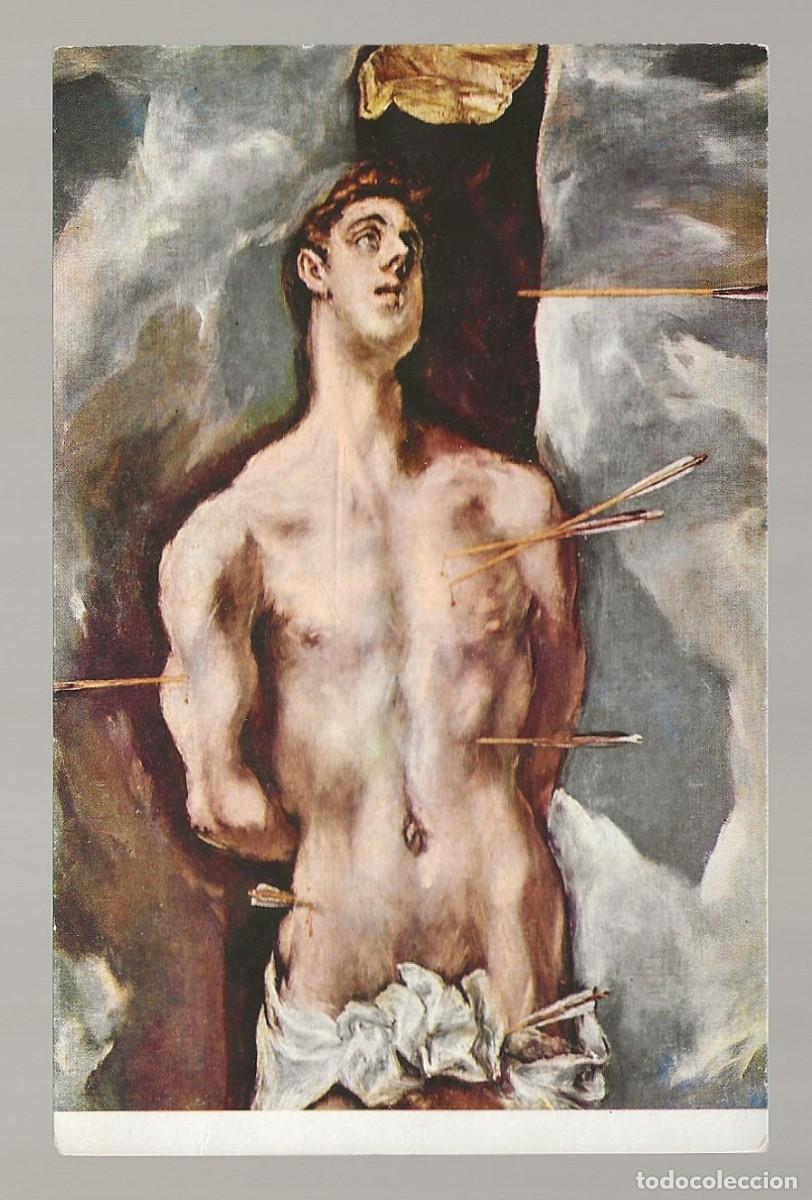 Postales: POSTAL - SAN SEBASTIAN - EL GRECO - MUSEO DEL PRADO - MADRID - SIN CIRCULAR