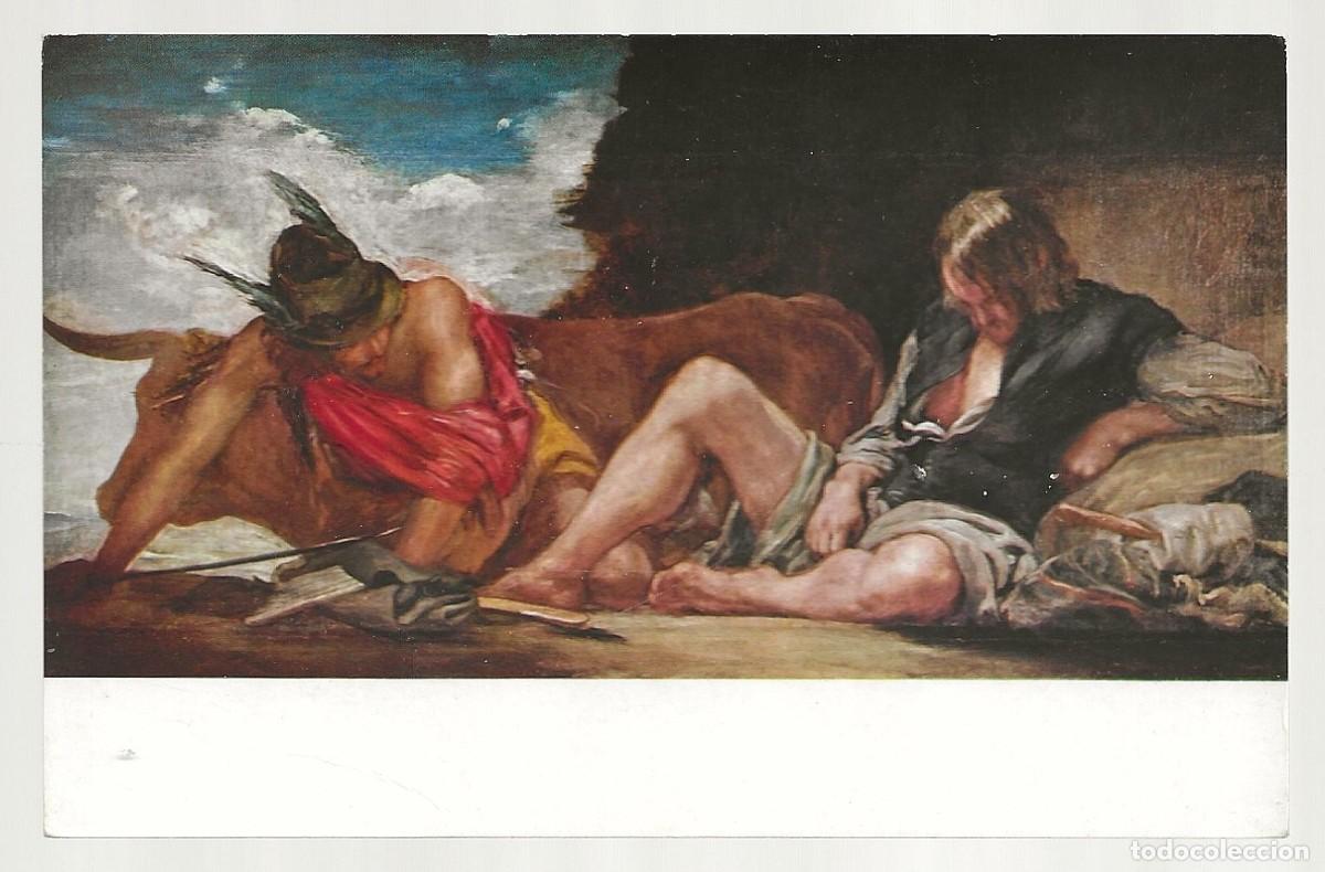 Postales: POSTAL - MERCURIO Y ARGOS - VEL&Aacute;ZQUEZ - MUSEO DEL PRADO - MADRID - SIN CIRCULAR