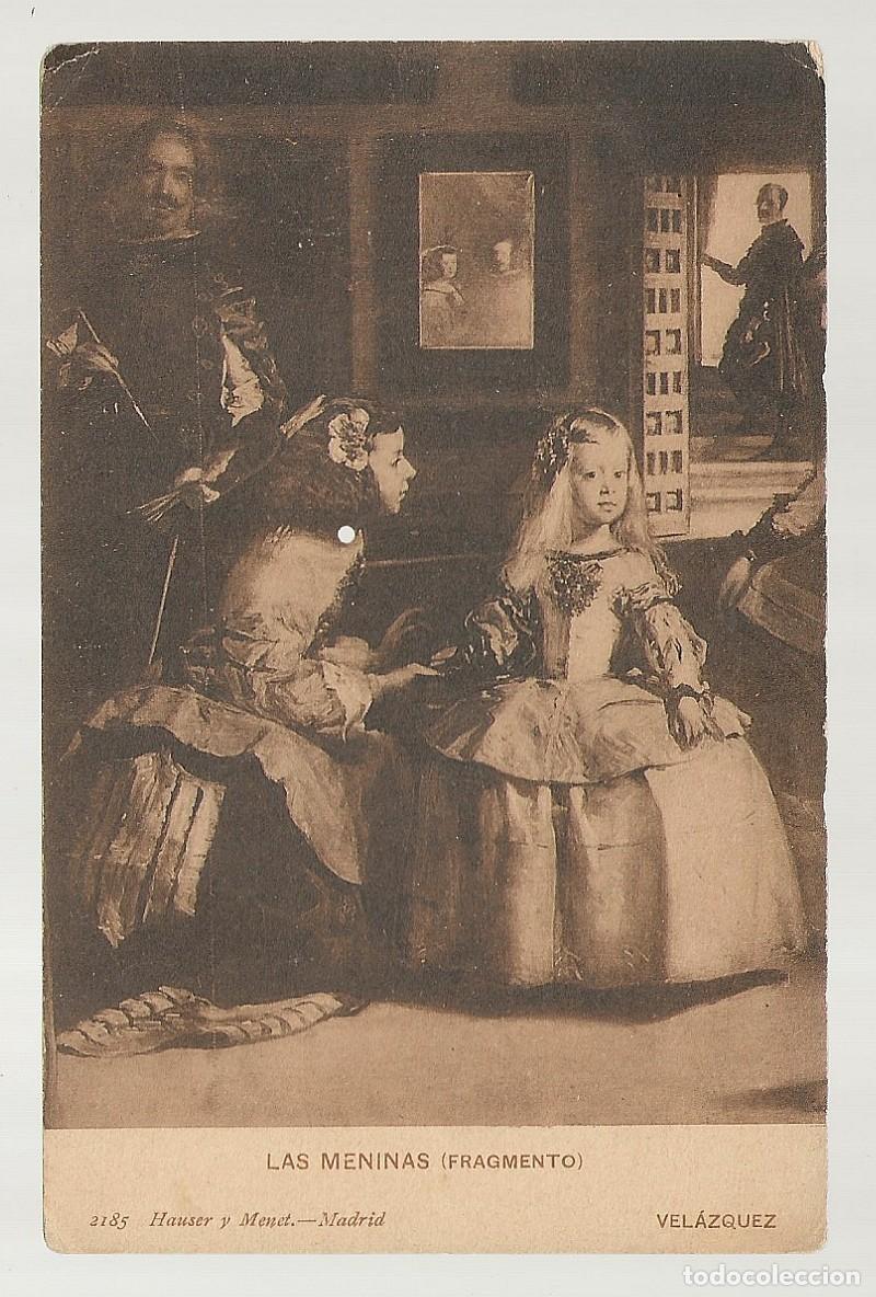 Postales: POSTAL - LAS MENINAS (FRAGMENTO) VEL&Aacute;ZQUEZ - MUSEO DEL PRADO - MADRID - SIN CIRCULAR