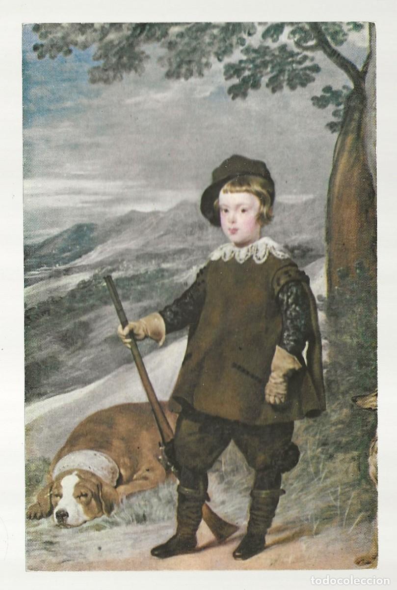 Postales: POSTAL - PRINCIPE BALTASAR CARLOS EN TRAJE DE CAZA - VEL&Aacute;ZQUEZ - MUSEO DEL PRADO - S/C