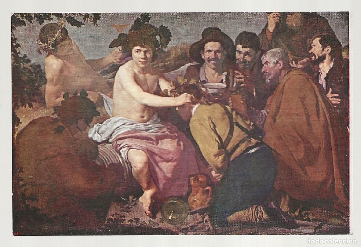 Postales: POSTAL - LOS BORRACHOS - VEL&Aacute;ZQUEZ - MUSEO DEL PRADO - MADRID- SIN CIRCULAR
