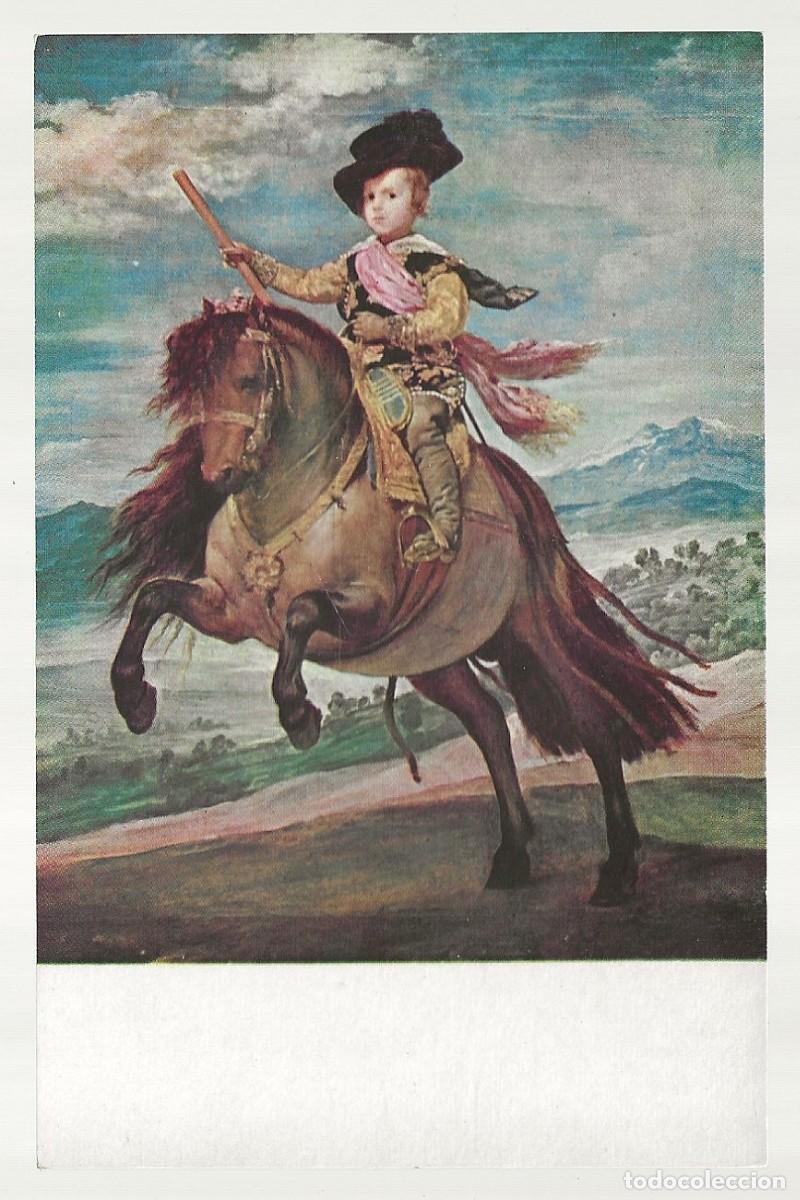 Postales: POSTAL - EL PR&Iacute;NCIPE BALTASAR CARLOS - VEL&Aacute;ZQUEZ - MUSEO DEL PRADO - MADRID - SIN CIRCULAR