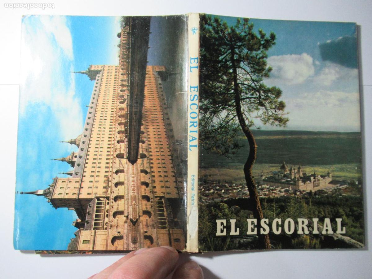 Postales: Bloc El Escorial - 13 postales en acorde&oacute;n. Signos del paso del tiempo