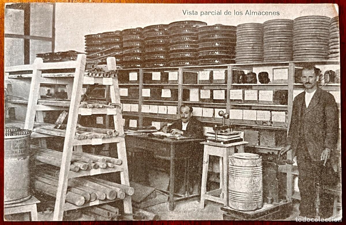 Postales: RARA POSTAL LA HISPANO BELGA, ALMACENES AUTOM&Oacute;VILES, MADRID, HACIA 1910 1920, ORIGINAL