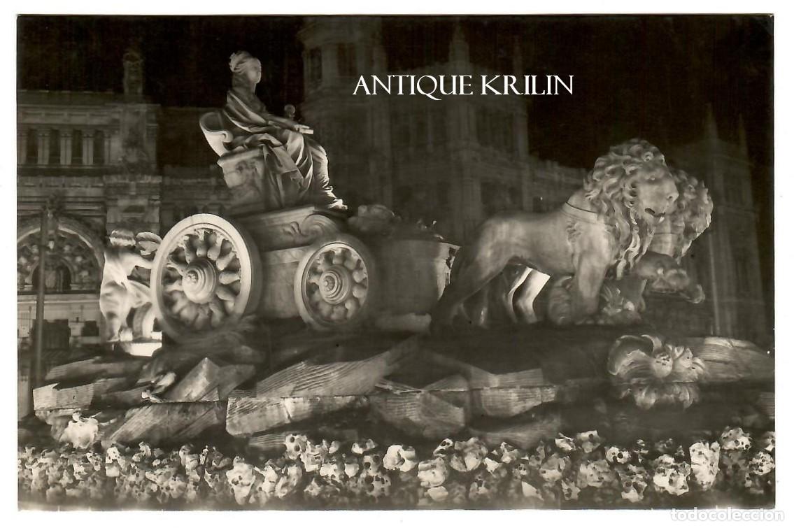 Postales: MADRID N&ordm; 161 LA CIBELES / EDICION POSTAL MADRID / FRANQUEADA