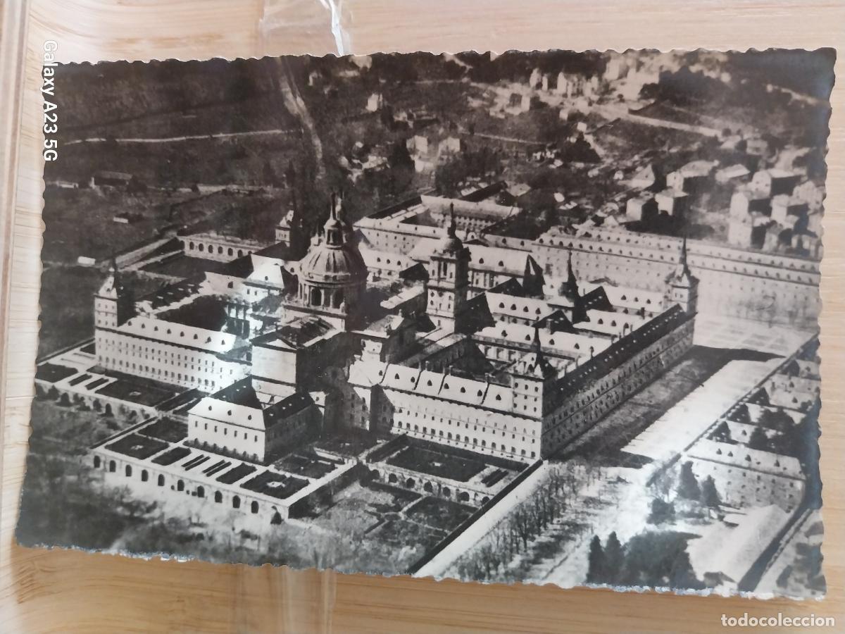 Postcards: ESCORIAL A&Ntilde;O 1955 POSTAL ESCRITA ORIGINAL