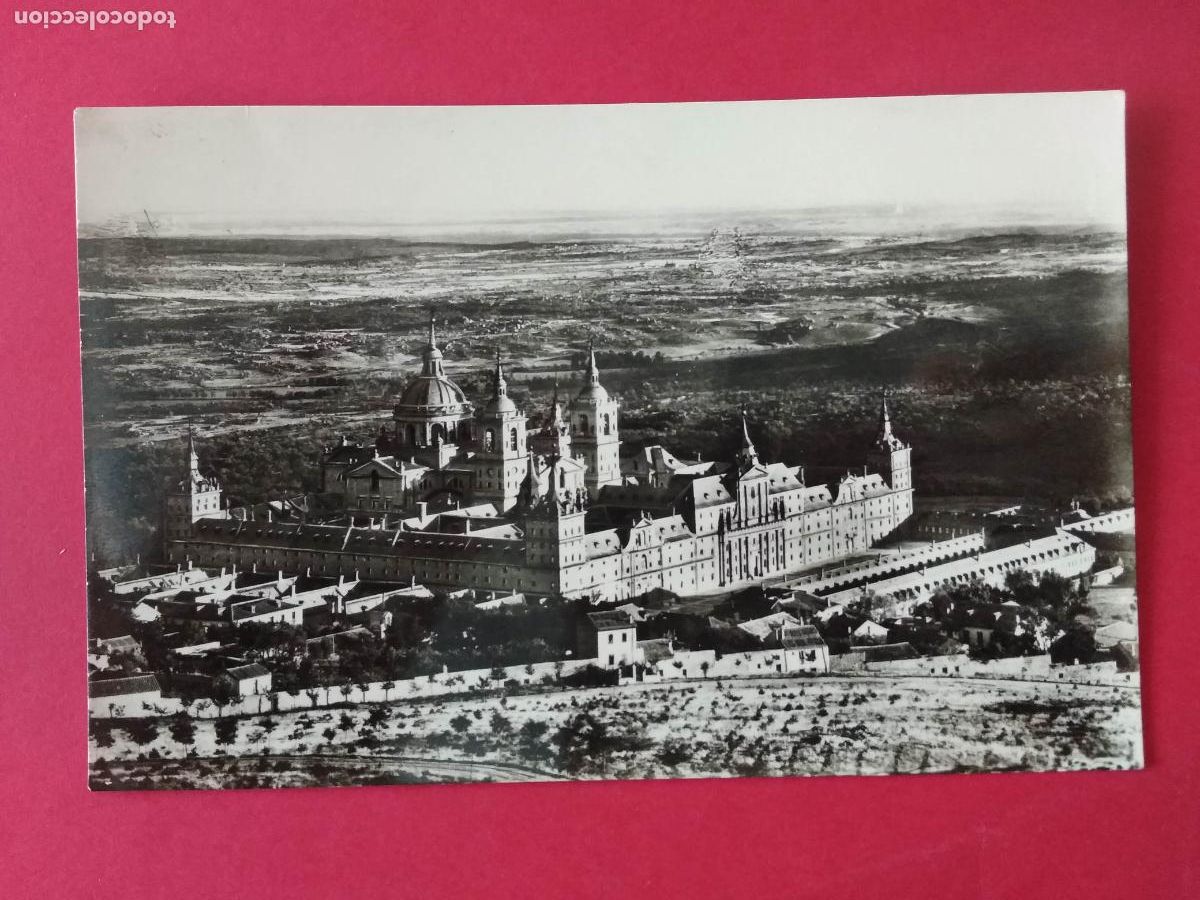 Postales: ANTIGUA TARJETA POSTAL , MADRID , MONASTERIO DE EL ESCORIAL