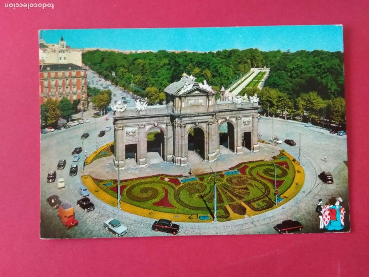 Postales: ANTIGUA TARJETA POSTAL , MADRID , PUERTA DE ALCALA