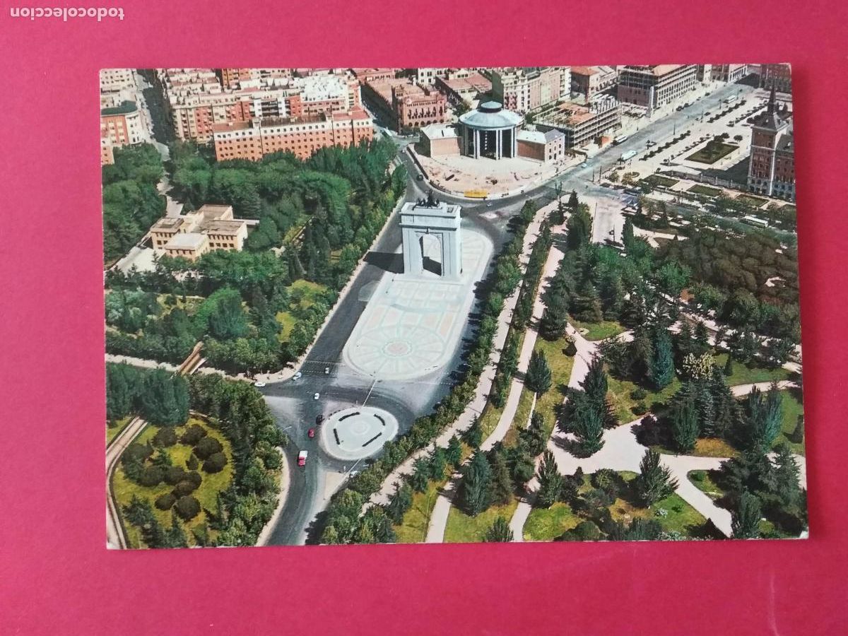 Postales: ANTIGUA TARJETA POSTAL , MADRID , ARCO DEL TRIUNFO