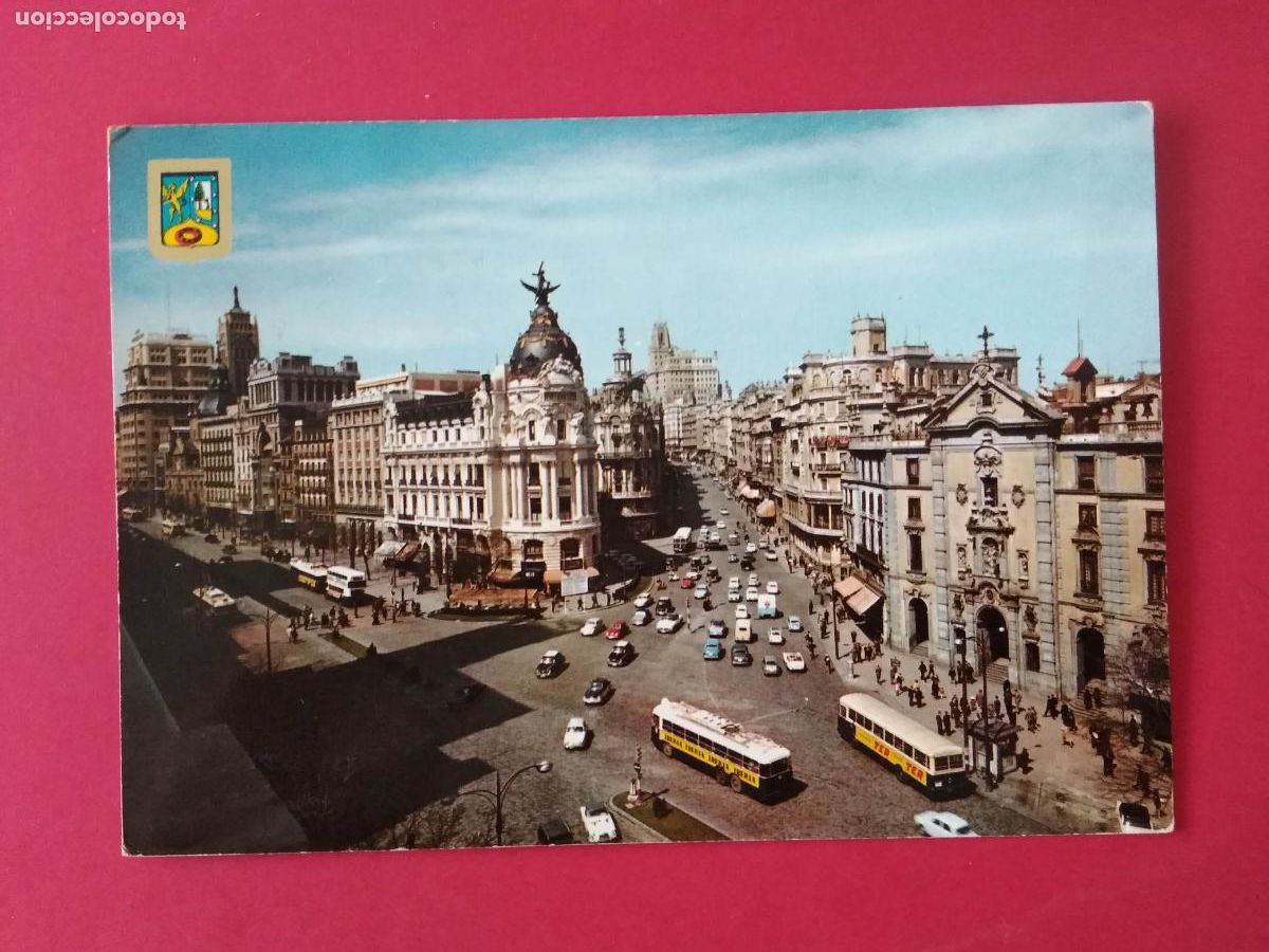 Postales: ANTIGUA TARJETA POSTAL , MADRID