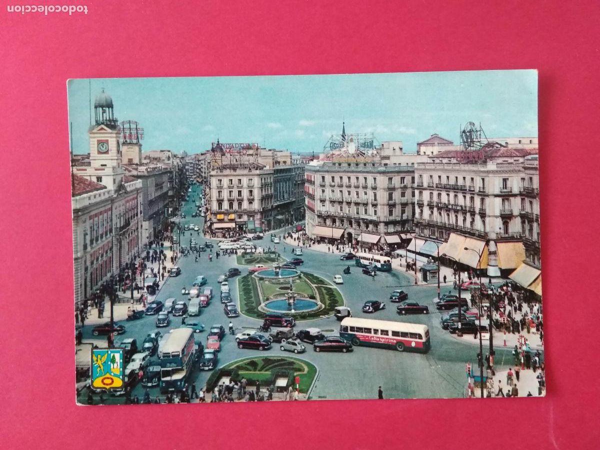 Postales: ANTIGUA TARJETA POSTAL , MADRID , PUERTA DEL SOL