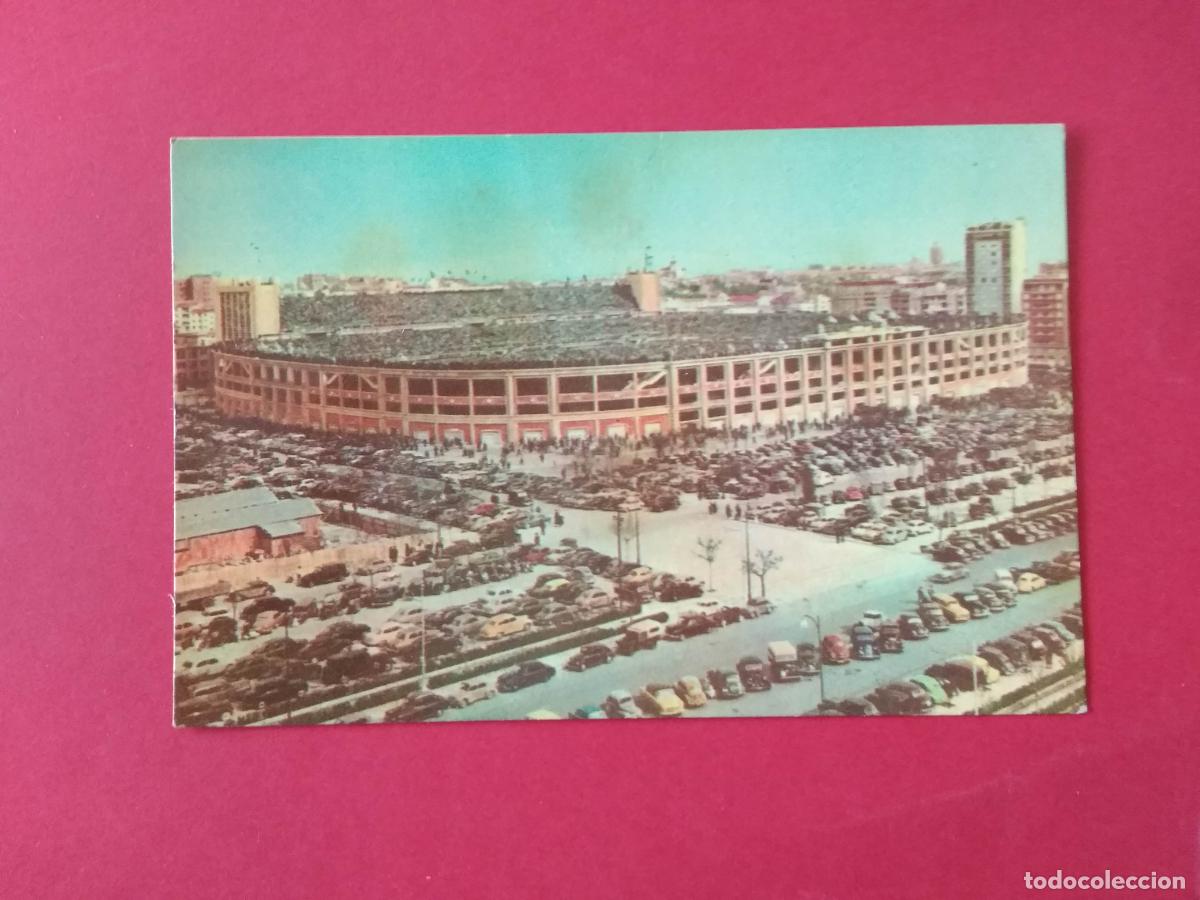 Postales: ANTIGUA TARJETA POSTAL , MADRID , ESTADIO SANTIAGO BERNABEU