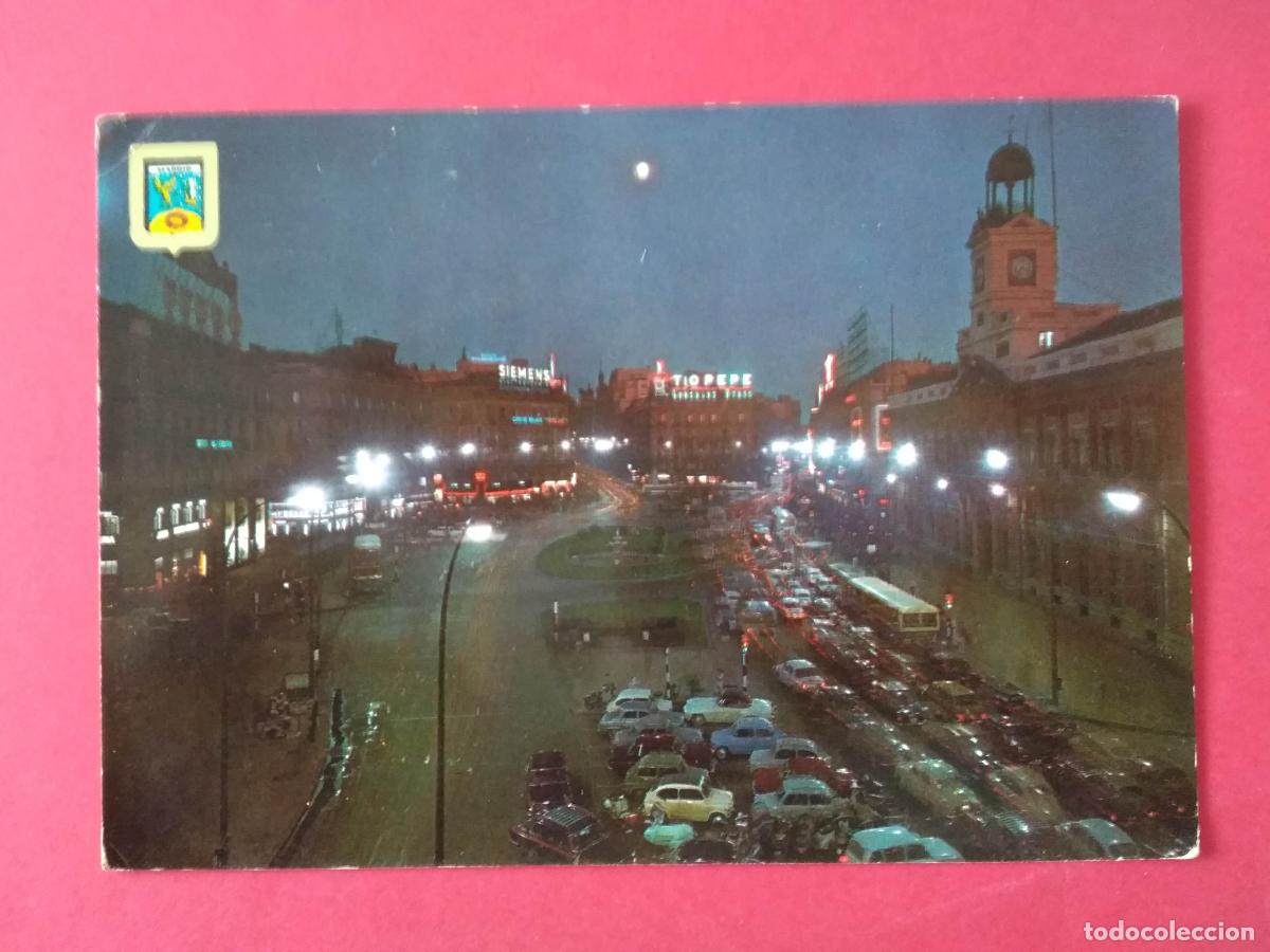 Postales: ANTIGUA TARJETA POSTAL , MADRID , PUERTA DEL SOL