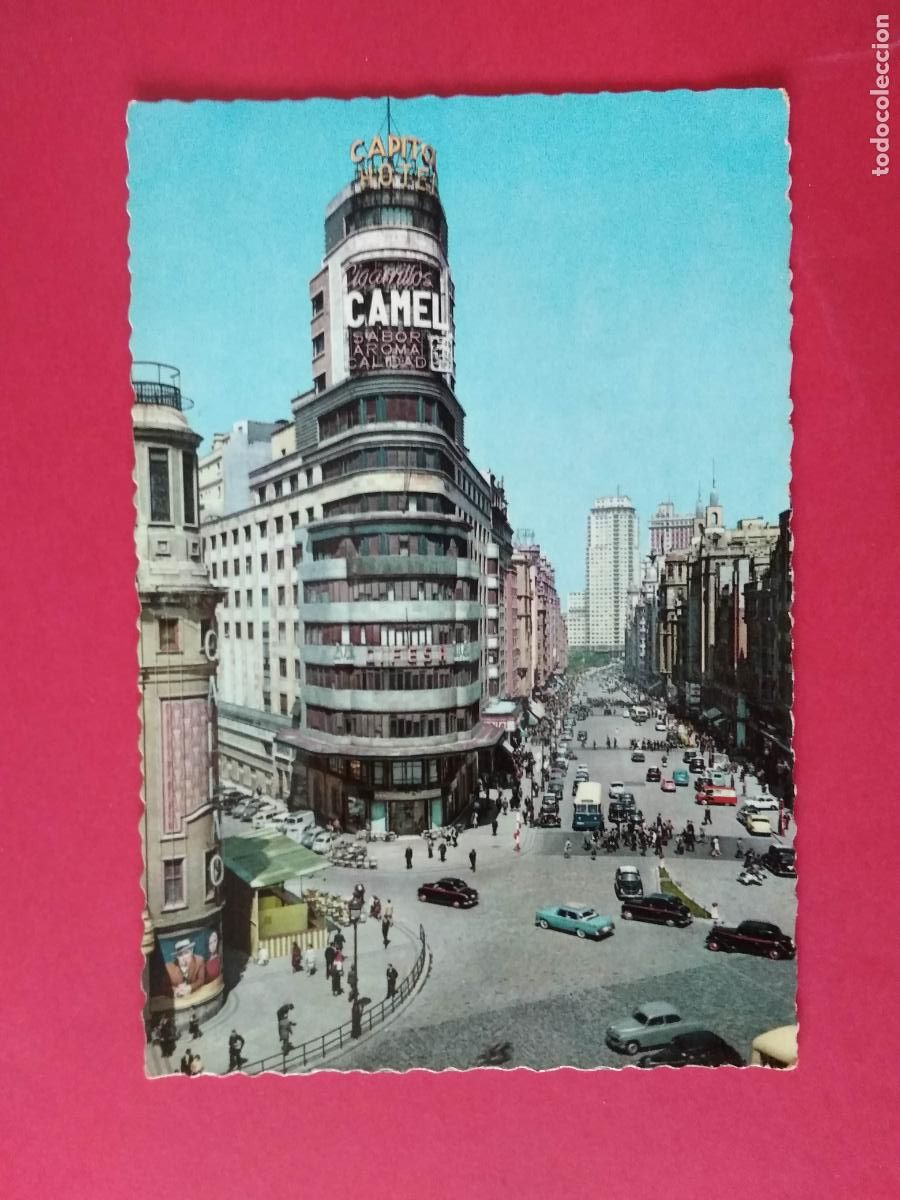 Postales: ANTIGUA TARJETA POSTAL , MADRID