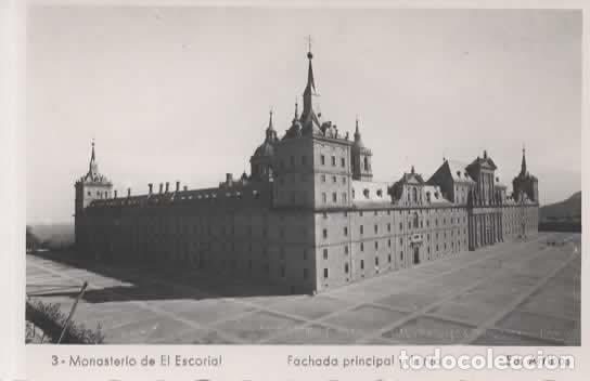Postales: MADRID SIN ESCRIBIR MONASTERIO DE EL ESCORIAL - Foto 1