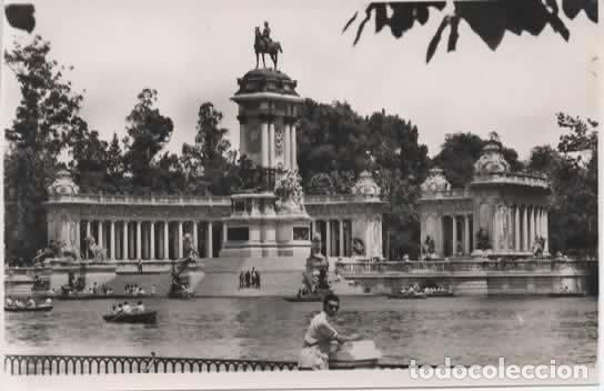 Postales: MADRID SIN ESCRIBIR ESTANQUE DEL RETIRO - Foto 1