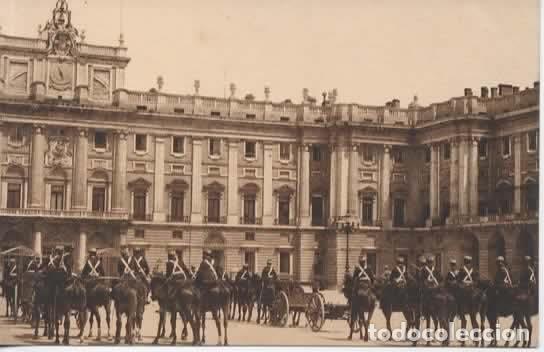 Postales: MADRID SIN ESCRIBIR PALACIO REAL PARADA